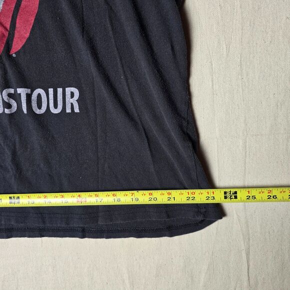The Rolling Stones North American 70s 1975 Us‎ Tour T Shirt Black Size XXL - Picture 3 of 15